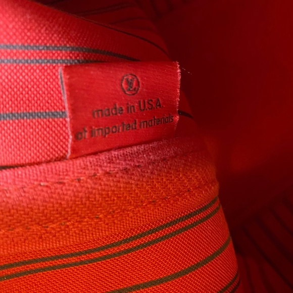 Louis Vuitton Neverfull MM - Damier Ebene Purse + Wristlet - Picture 3 of 11